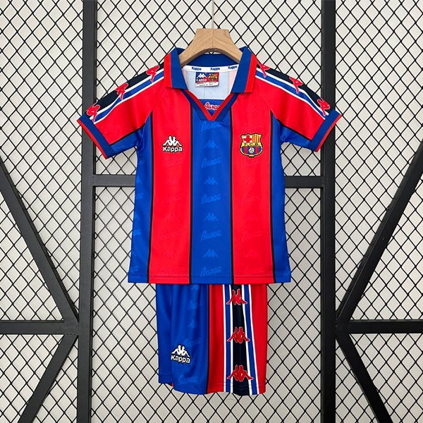 Camiseta Barcelona Replica Primera Ropa Niño Retro 1995 1997